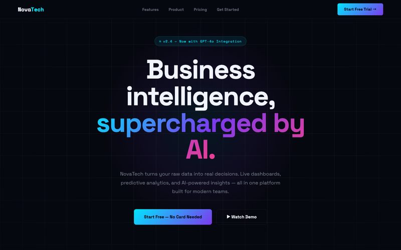 NovaTech AI Business Intelligence